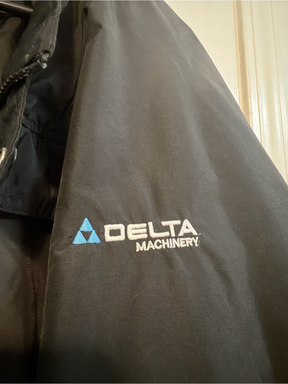 Delta Machinery Men's Black Logo Work Jacket